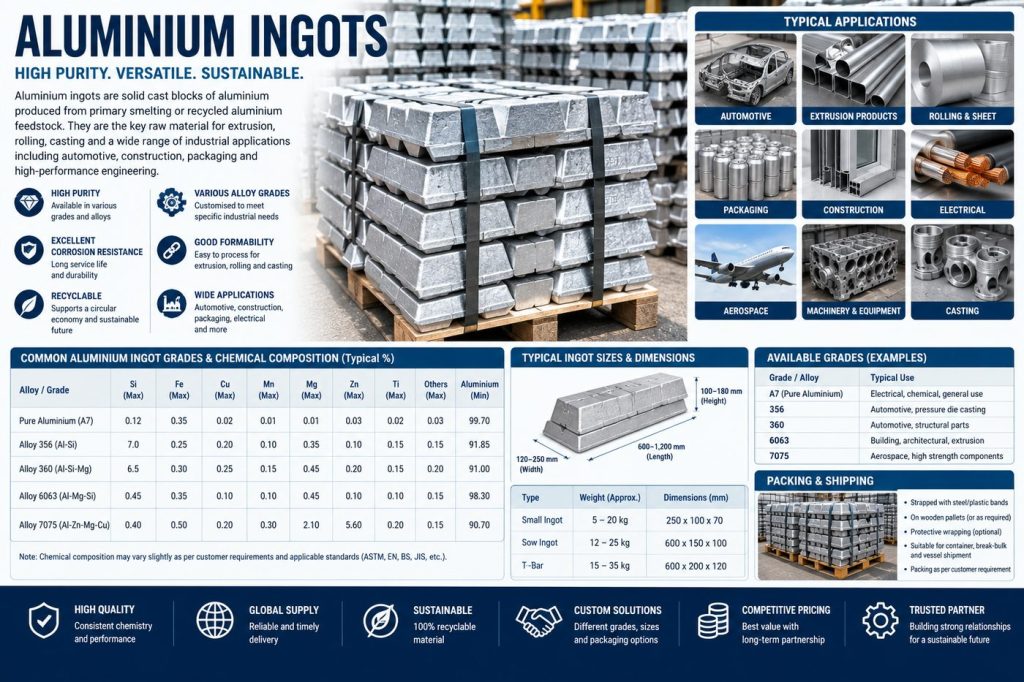 Aluminium Ingots