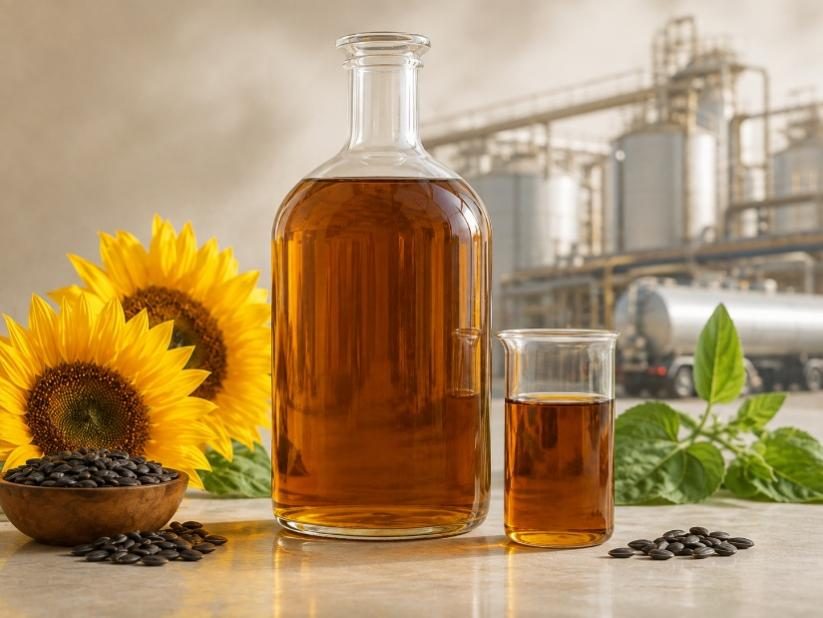 Crude Sunflower Oil (Bulk)