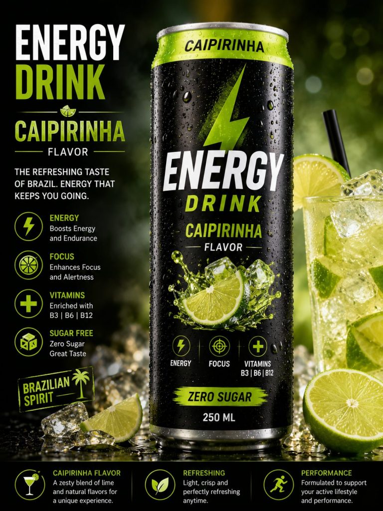 ENERGY DRINK CAIPIRINHA (250 ML)