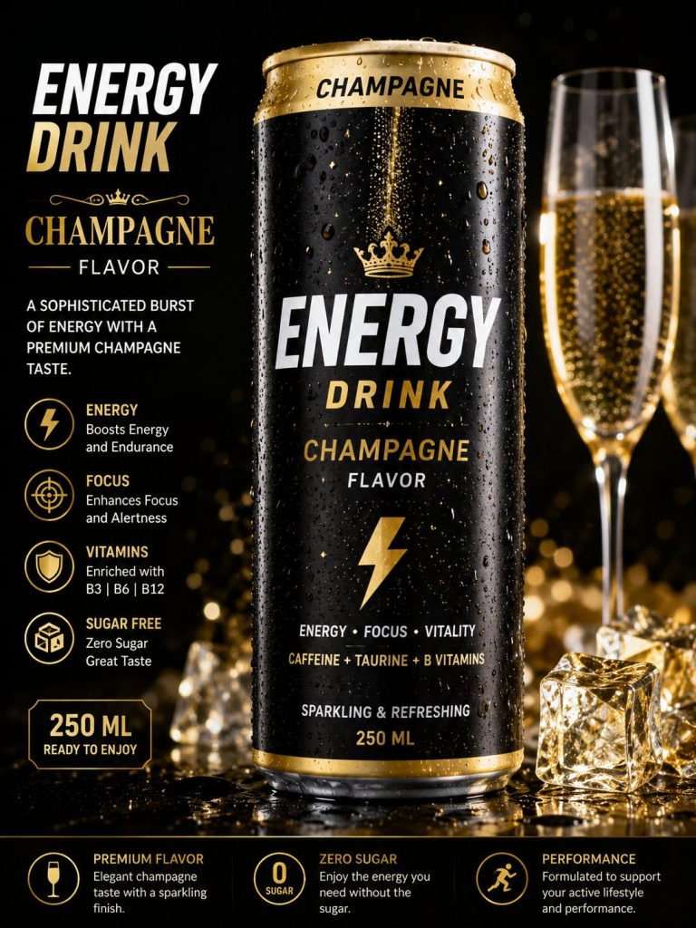 ENERGY DRINK CHAMPAGNE (250 ML)