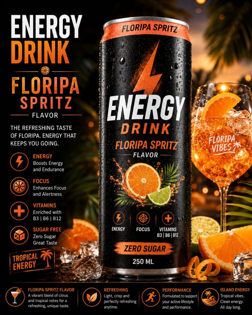 ENERGY DRINK FLORIPA SPRITZ (250 ML)