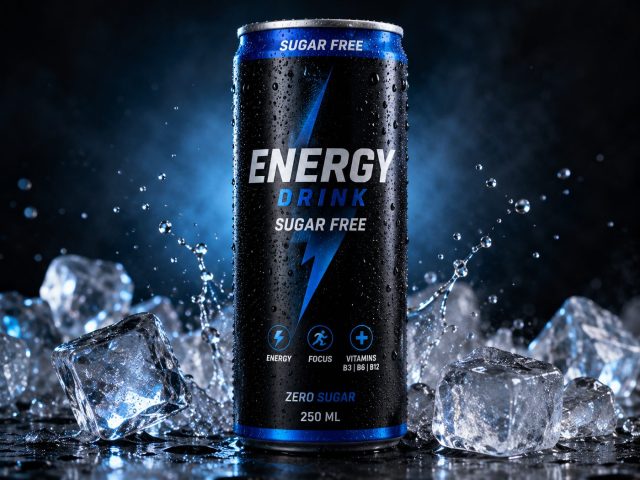 ENERGY DRINK SUGAR FREE (250 ML)