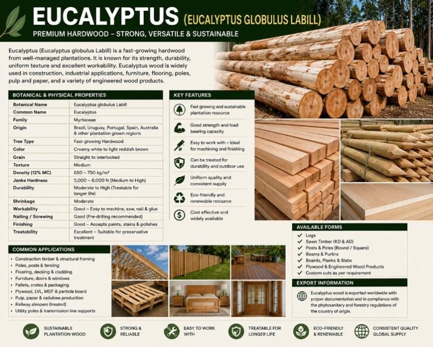 EUCALYPTUS (EUCALYPTUS GLOBULUS LABILL)