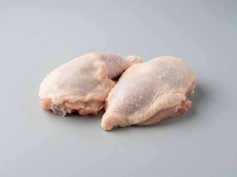 Frozen Chicken Breast (Bone-In, Skin-On)