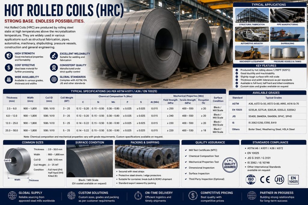 Hot Rolled Coils