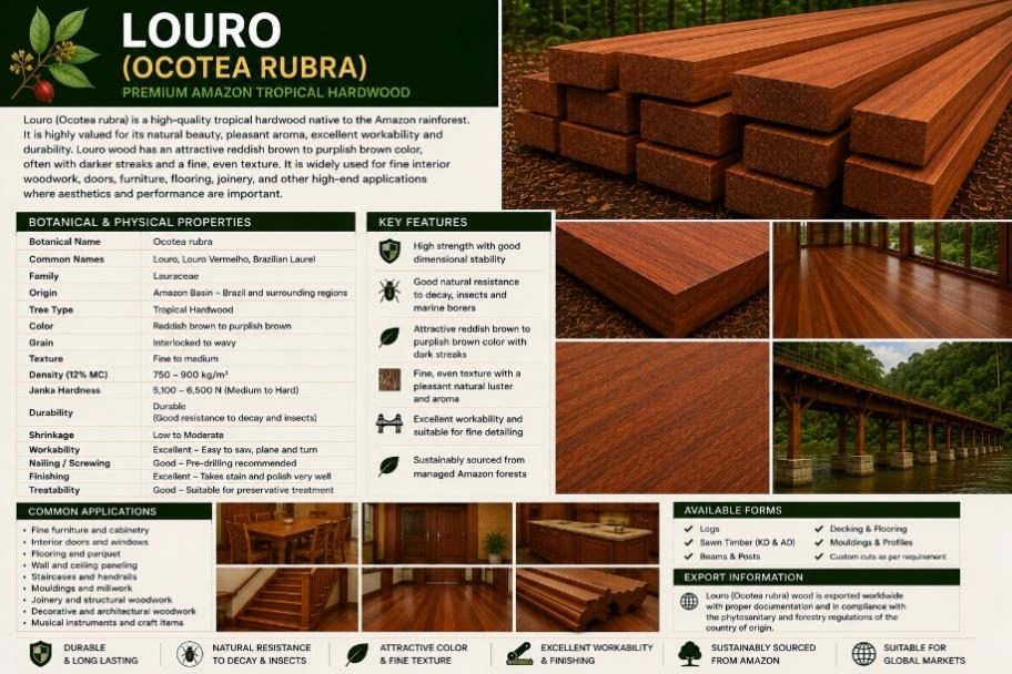 LOURO (OCOTEA RUBRA)