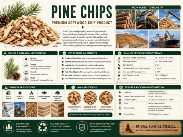 PINE CHIPS