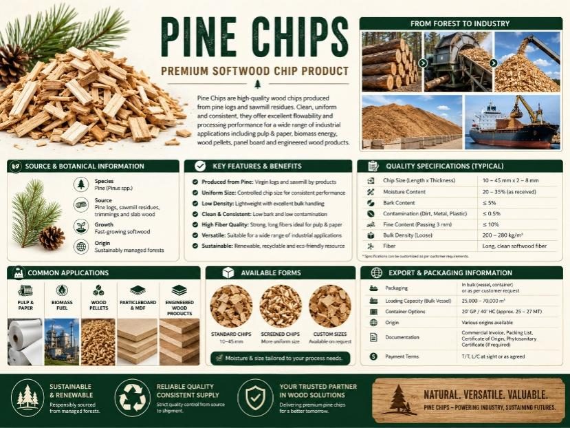 PINE CHIPS